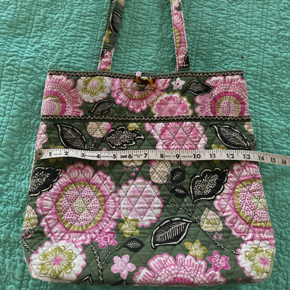 Vera Bradley Olivia Pink Tote - Picture 4 of 8